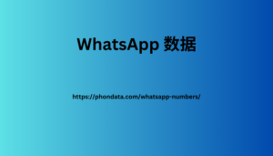 WhatsApp 数据